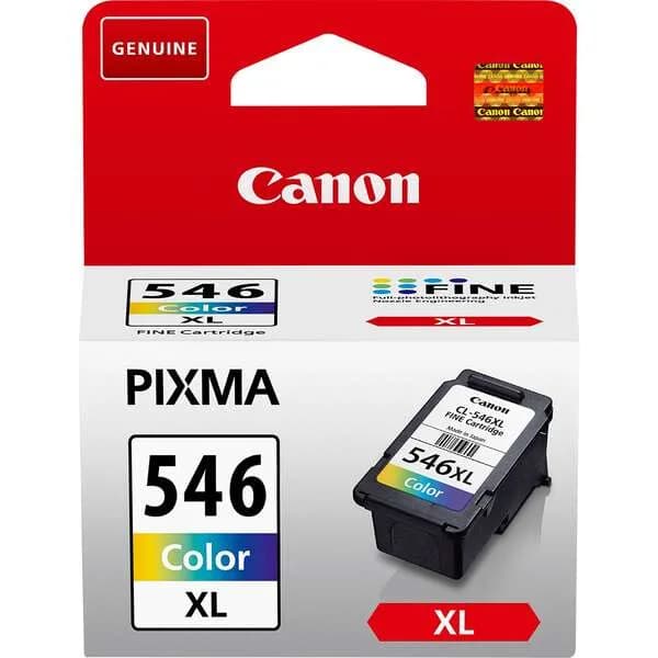 Cartucho de tinta original Canon CL-546XL tricolor de alto rendimiento