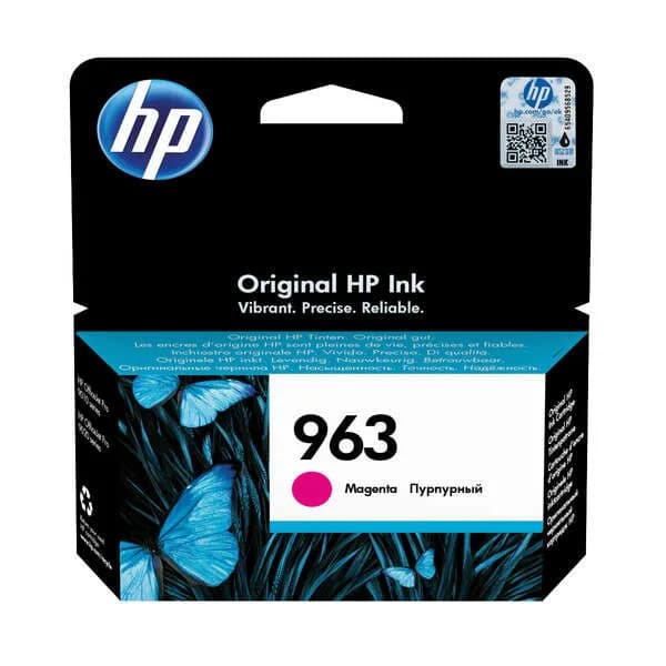 Cartucho de tinta original HP 963 magenta 3JA24AE para OfficeJet Pro 9000