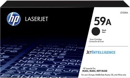 Tóner original HP 59A CF259A negro 3.000 páginas para LaserJet Pro M404 M428