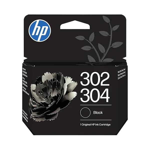 Cartucho de tinta original HP 302 o 304 negro estándar para Deskjet y ENVY