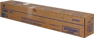 Tóner original Konica Minolta TN321C cian para bizhub C224 C284 C364 miniatura 1