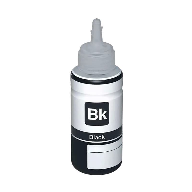 Botella de tinta compatible Epson 102 negro T664 para impresoras EcoTank