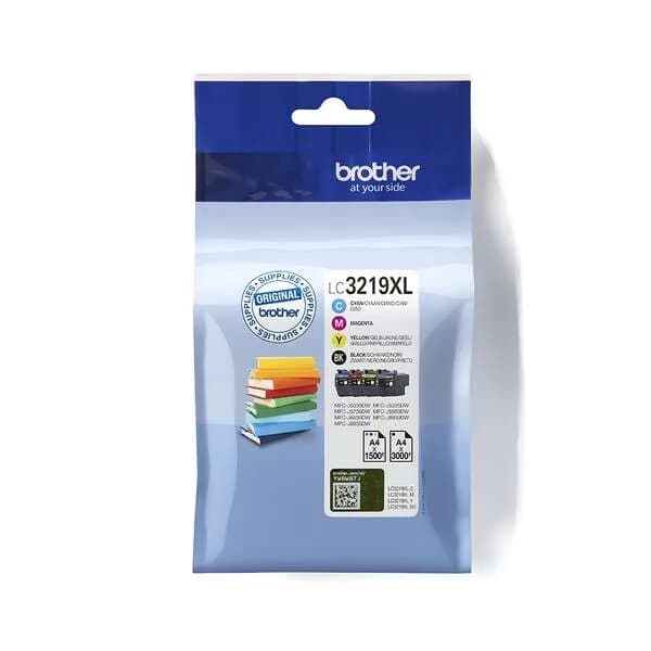 Value pack original Brother LC3219XLVAL con 4 cartuchos XL CMYK
