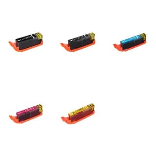 Pack de 5 cartuchos compatibles Canon PGI-580XXL y CLI-581XXL miniatura 1