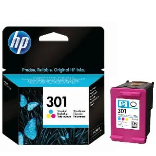 Cartucho de Tinta Original HP 301 / CH562EE Color miniatura 1