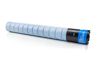 Tóner compatible Konica Minolta TN221 TN321 cian para bizhub miniatura 1