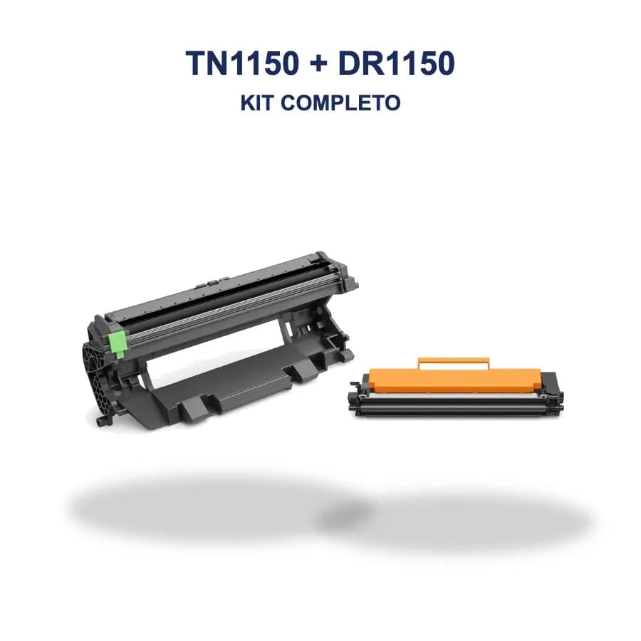 Combo tóner TN-1150 y tambor DR-1150 compatibles Brother