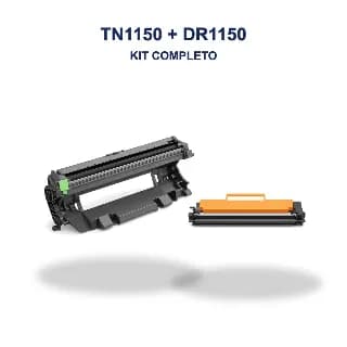 Combo tóner TN-1150 y tambor DR-1150 compatibles Brother miniatura 1