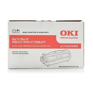 Tambor de Imagen Original OKI B411 / B431 / MB461 / MB471 / MB491 / B412 Negro miniatura 1