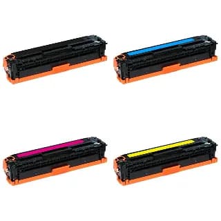 Pack 4 tóneres compatibles HP 207X 207A CMYK miniatura 1