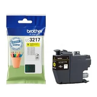 Cartucho de Tinta Original Brother LC3217 / LC3217Y Amarillo miniatura 1