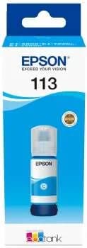 Botella de Tinta Original Epson 113 / C13T06B240 Cyan