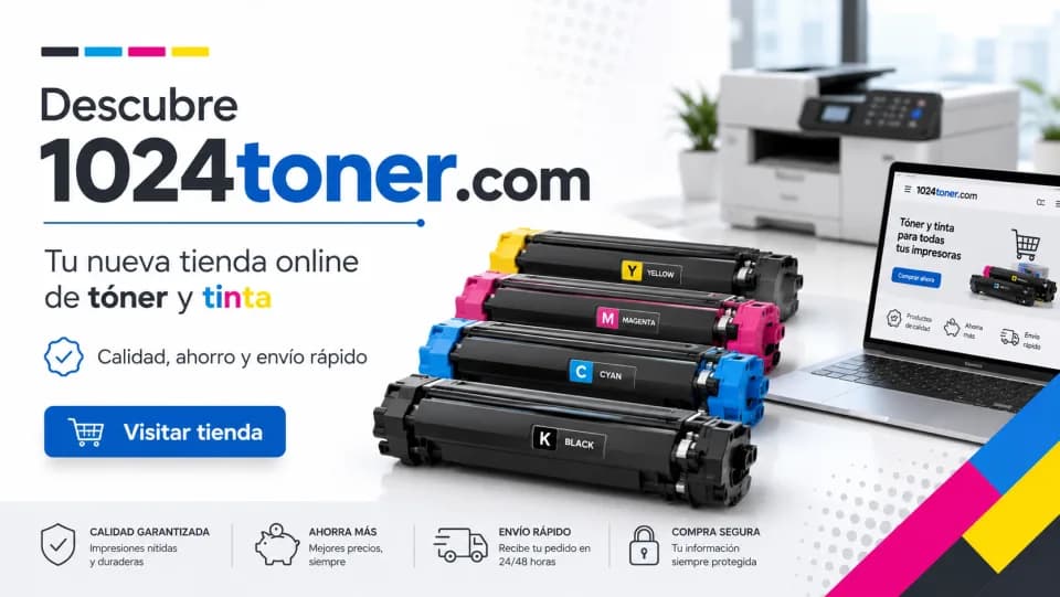 Abrimos 1024toner: tu nueva tienda de tóner y tinta