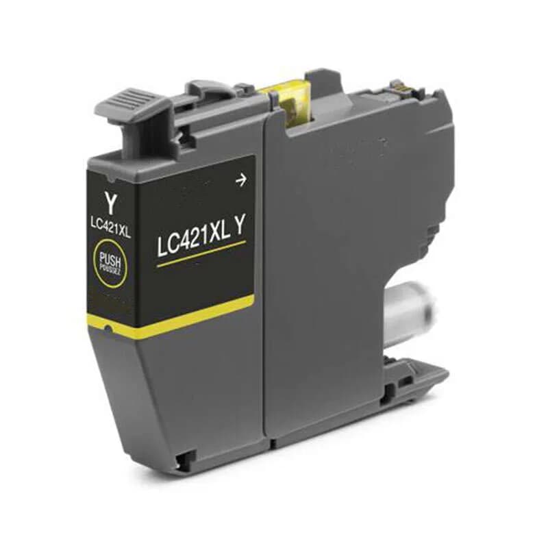 Cartucho de Tinta Compatible Brother LC421XL / LC421XLY Amarillo