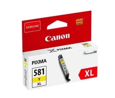 Cartucho de Tinta Original Canon CLI581XL / 2051C001 Amarillo