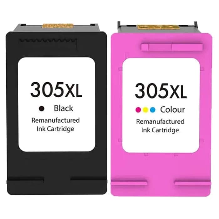 Pack de cartuchos compatibles HP 305XL negro y tricolor para DeskJet y Envy