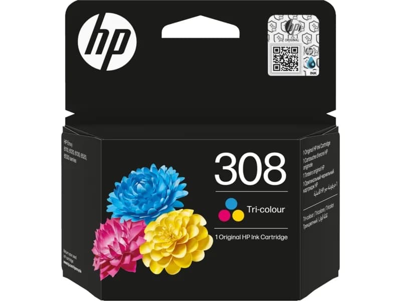 Cartucho de Tinta Original HP 308 / 7FP2UE Color