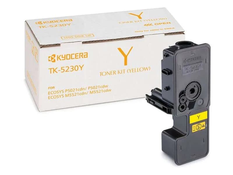 Tóner Original Kyocera TK5230 / TK5230Y Amarillo