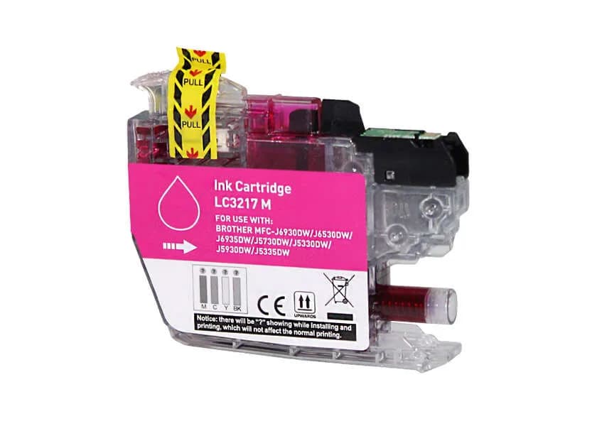 Cartucho de Tinta Compatible Brother LC3217 / LC3217M Magenta