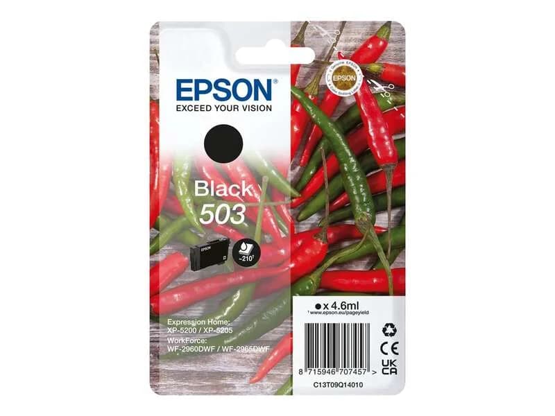 Cartucho de tinta Epson 503 negro original C13T09Q14010 para XP-5200