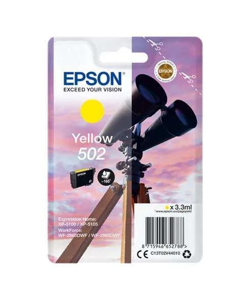 Cartucho de Tinta Original Epson 502 / C13T02V44010 Amarillo